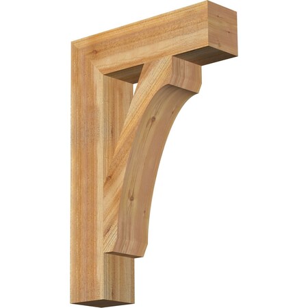 Legacy Block Rough Sawn Bracket, Western Red Cedar, 6W X 24D X 36H